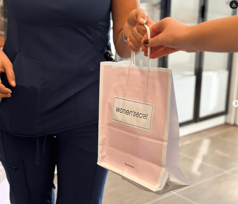 WOMEN SECRET – donacion 100 sytjena onkologjike